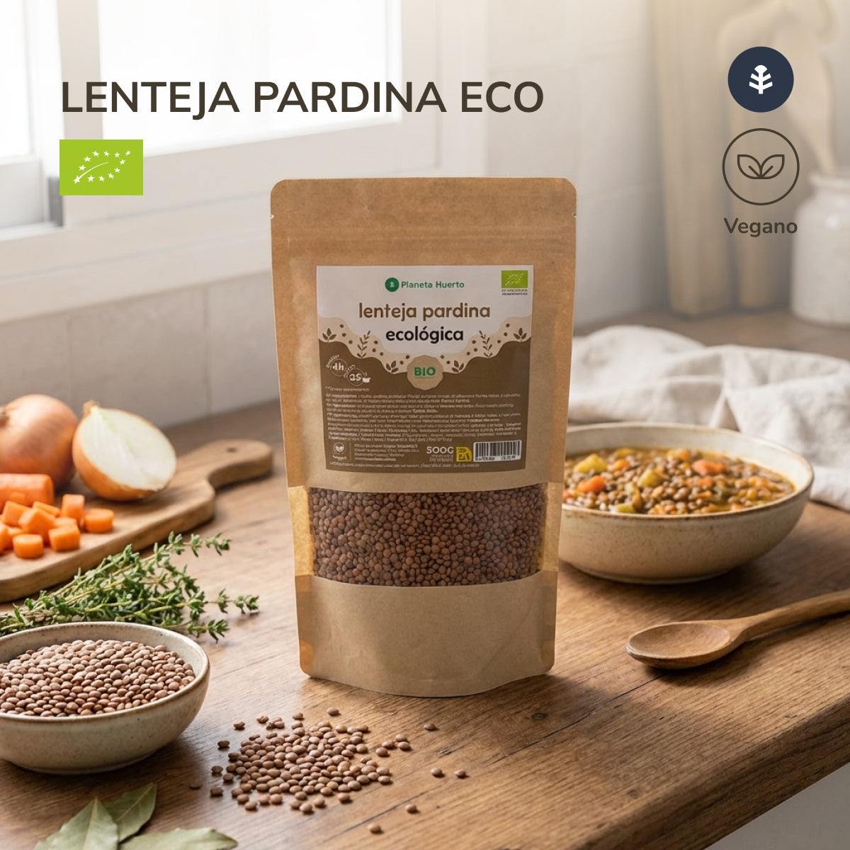 Pardina ECO Soczewica Planeta Huerto