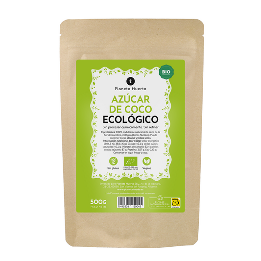 Kokosnuss-Zucker ECO Planeta Huerto 500gr