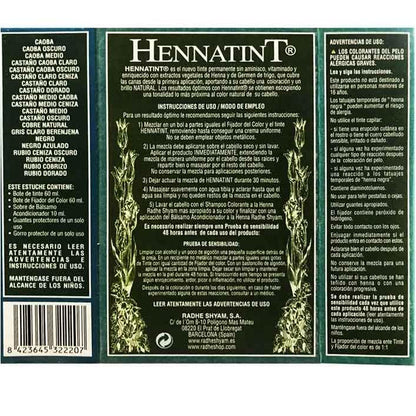 Hennatint Gris Claro Berenjena 120 Ml Radhe