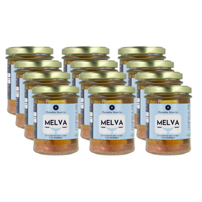 Zestaw 12x Melva w oliwie z oliwek extra virgin ECO Planeta Huerto 190 g