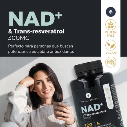 NAD+ Transresweratrol Planeta Huerto 120 kapsułek