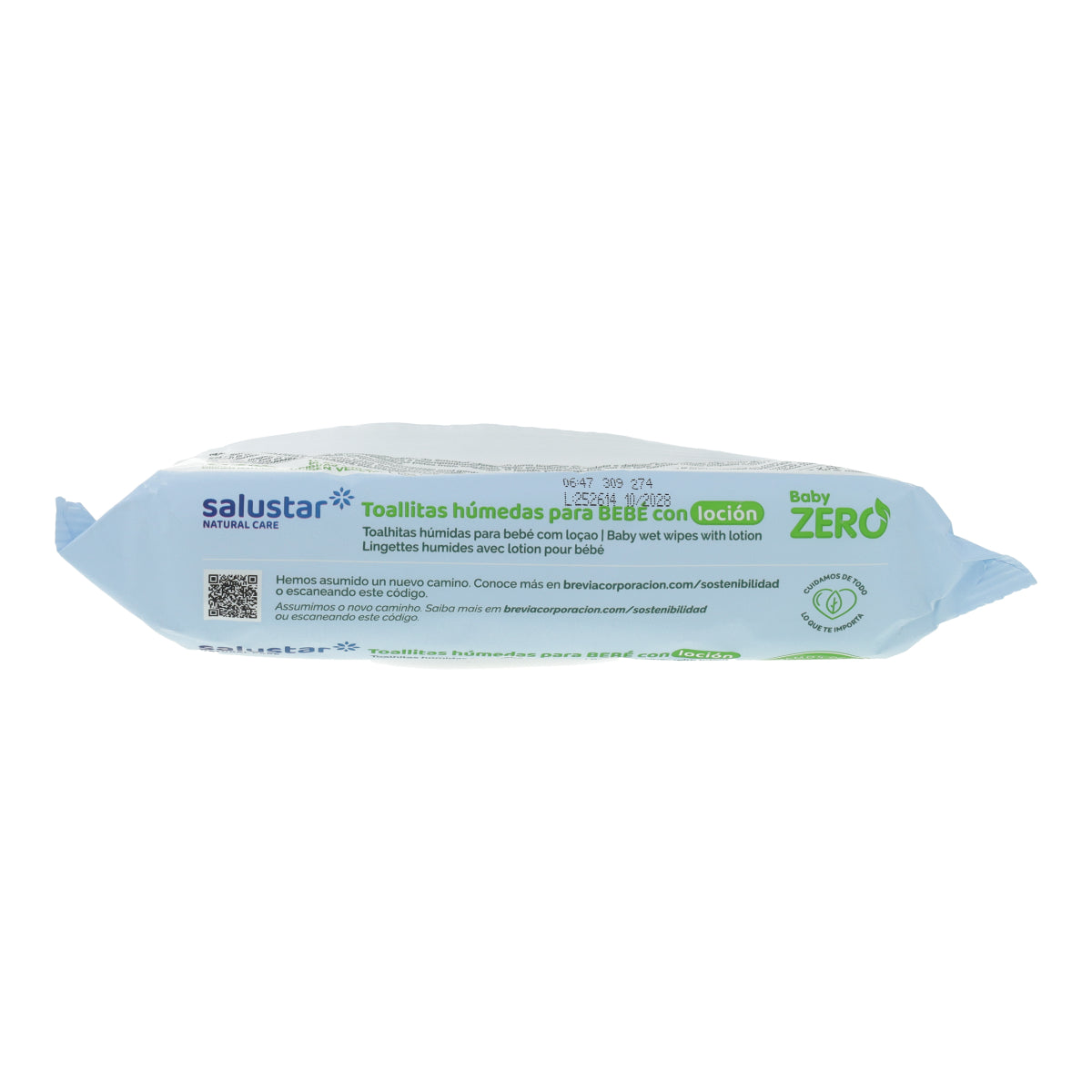 Biodegradowalne chusteczki dla niemowląt Salustar 60 szt.