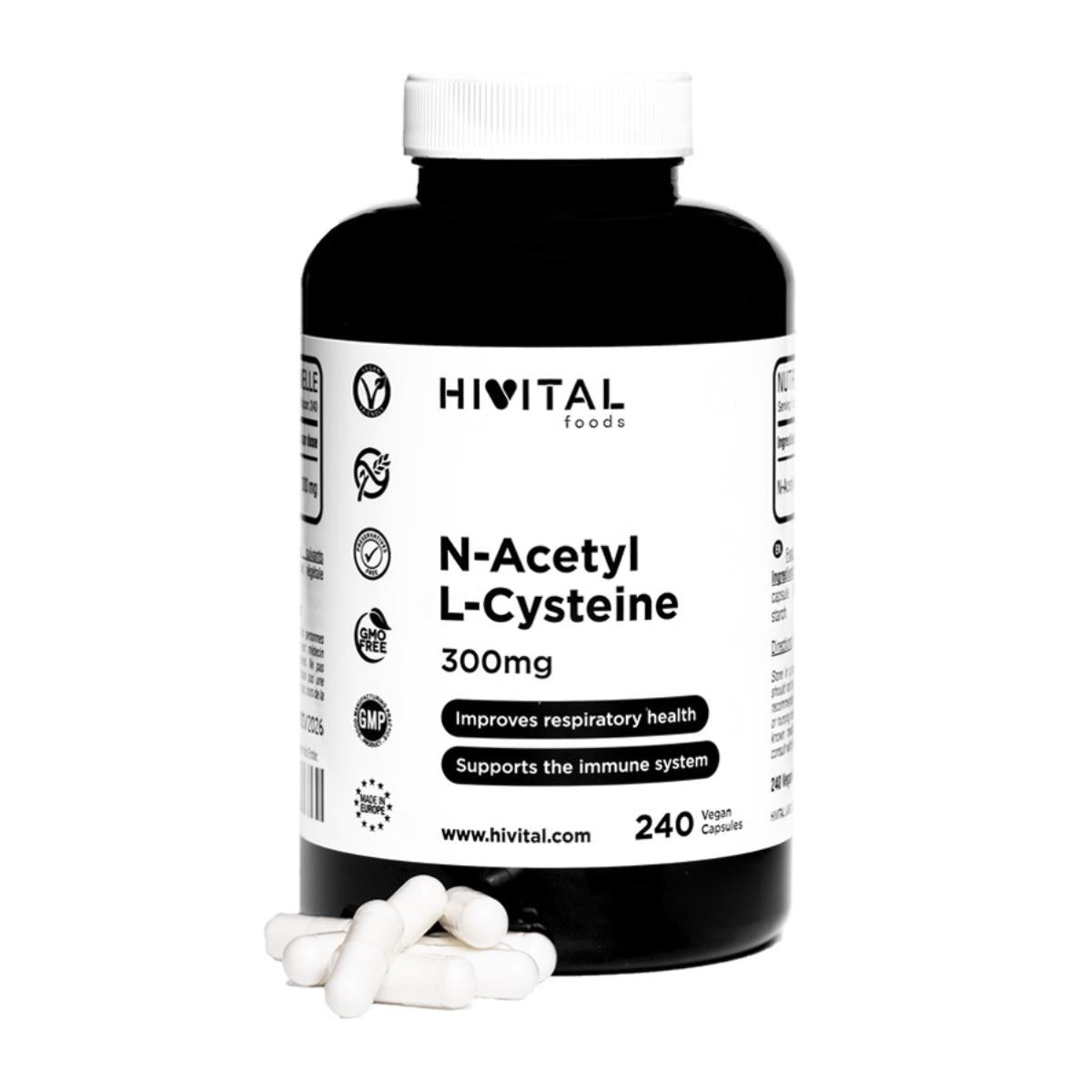 N-Acétyl L-Cystéine Hivital 240 gélules
