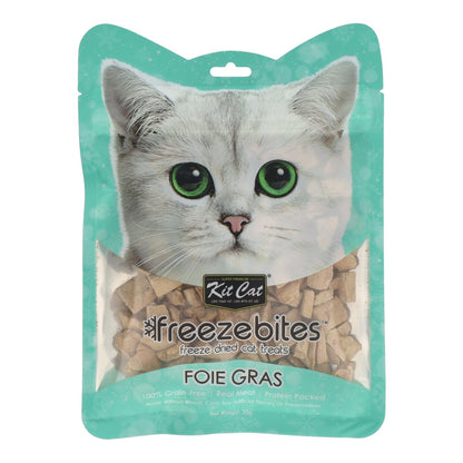 Kit Cat FreezeBites – Entenleber 20 g Natürlicher gefriergetrockneter Snack für Katzen