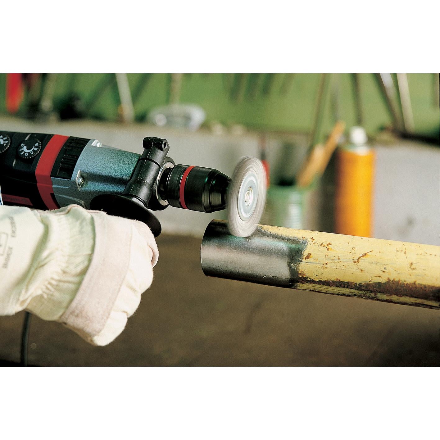 1 spazzola metallica a disco per trapano Wolfcraft Ø 75 x 7 mm