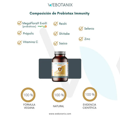 Probiotax Immunity Defensas WeBotanix 45 kapsułek