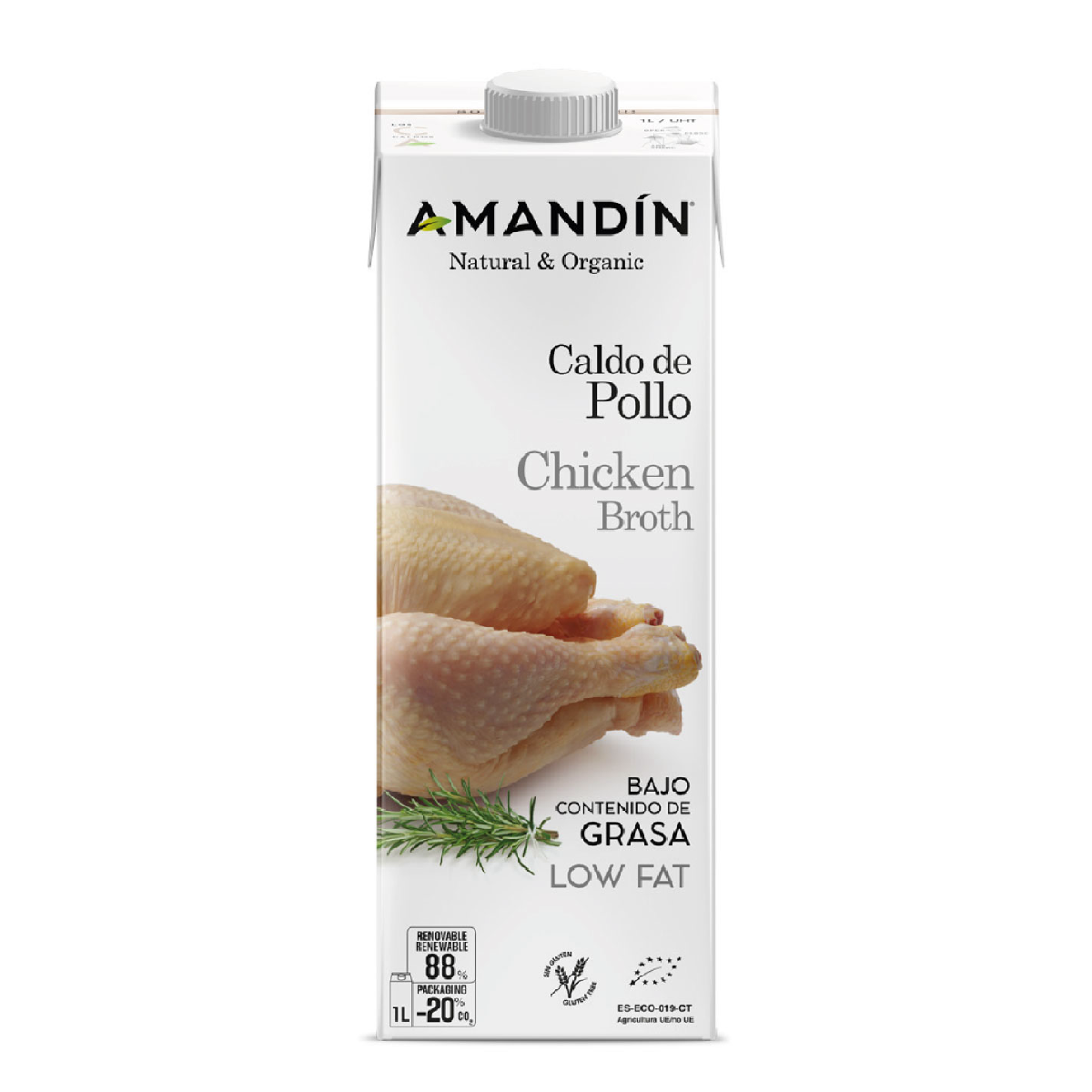 Kycklingbuljong Amandin 1 l