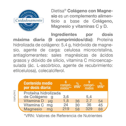 Colágeno DIELISA 450 Comprimidos
