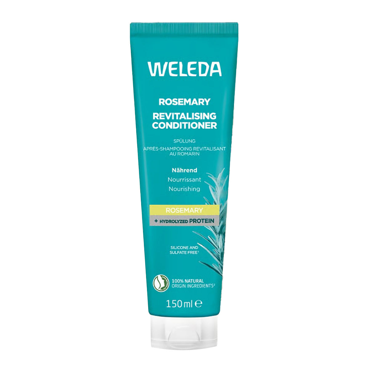 Après-shampooing revitalisant au romarin Weleda 150 ml