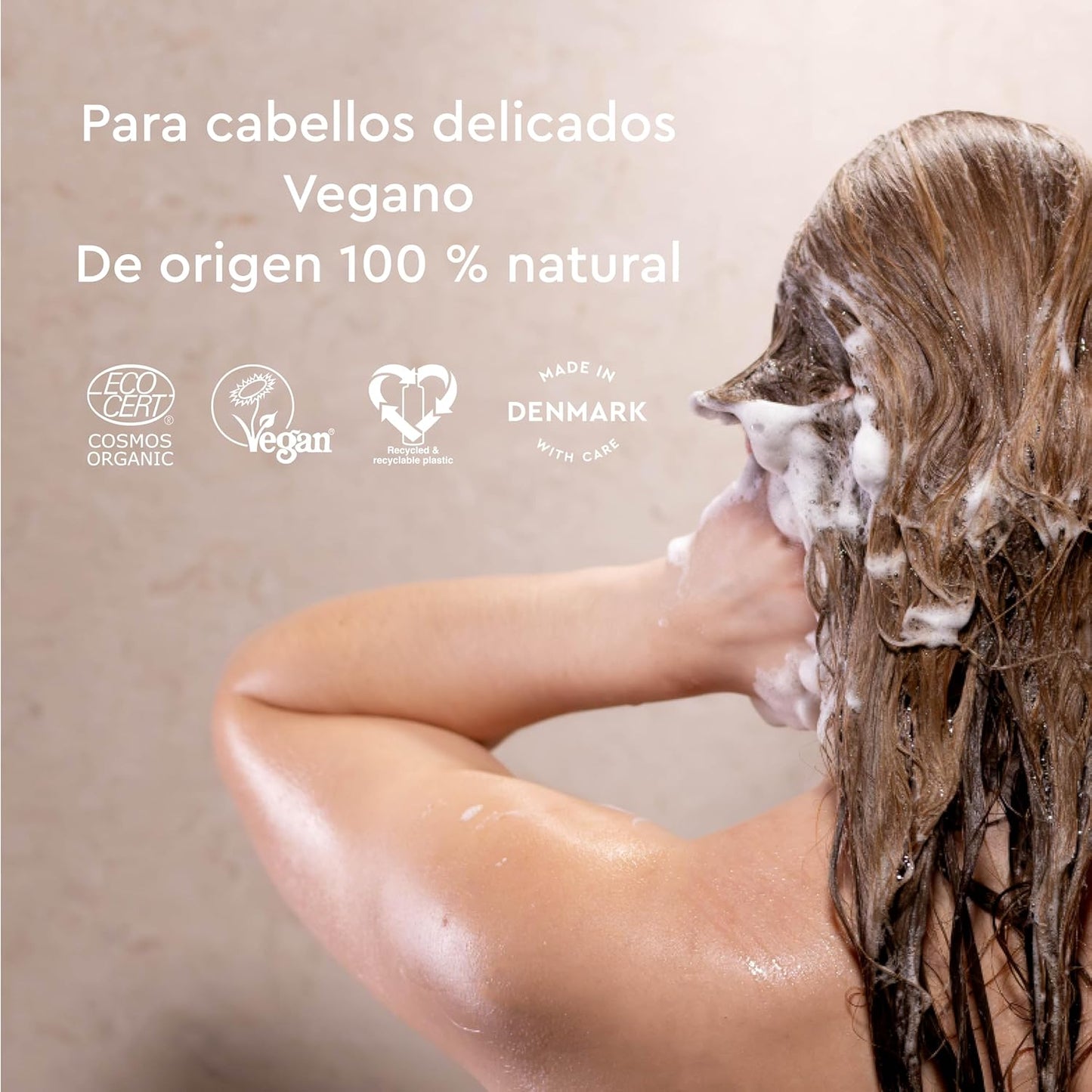 Confezione da 2 shampoo al rosmarino per capelli fini Urtekram 500 ml