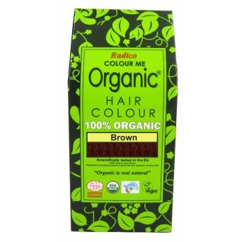 Tinte cabello vegetal castaño Radico 100 g