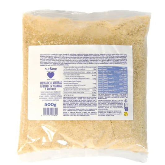 Mąka migdałowa z witaminami i minerałami Nut&me 500 g