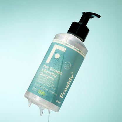 Shampooing pour la croissance et la densité des cheveux Freshly Cosmetics 250 ml