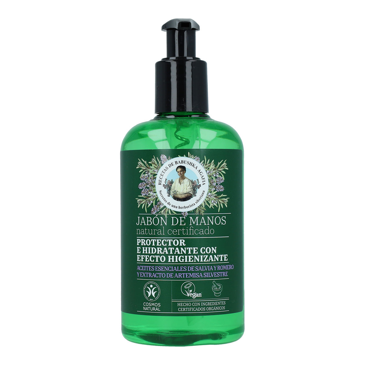 Gecertificeerde natuurlijke handzeep Beschermend en hydraterend Agafia Natura Siberica 300 ml