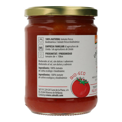 Tomate entero pelado ECO, Cal Valls, 400 g
