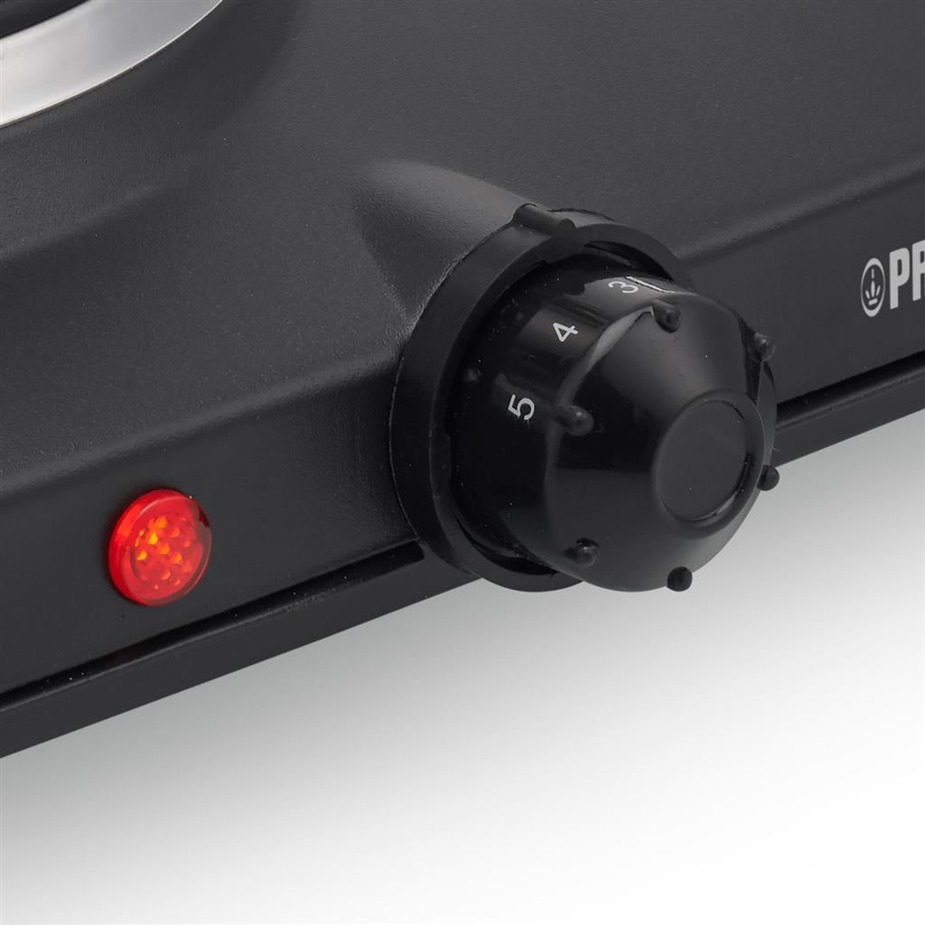 Réchaud électrique double vitrocéramique Princess 800+1200 W