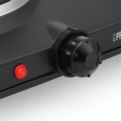 Réchaud électrique double vitrocéramique Princess 800+1200 W